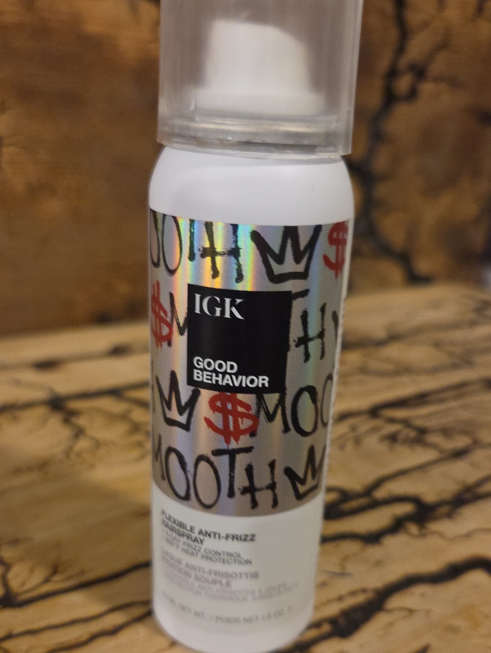 IGK Good Behavior Flexible Anti-Frizz Spray — New